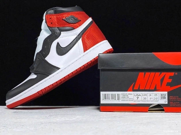 Cheap Satin Black 1 Jordan High Air CD0461-016 Toe Retro 0717
